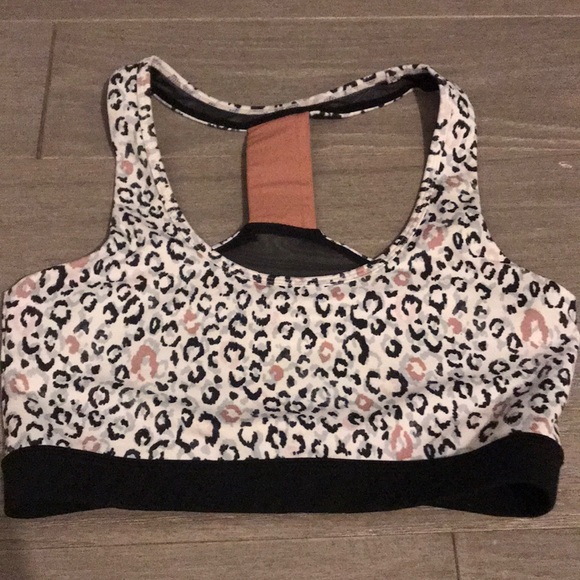 Mono B Other - Mono B  leopard SPORTS bra new without tags